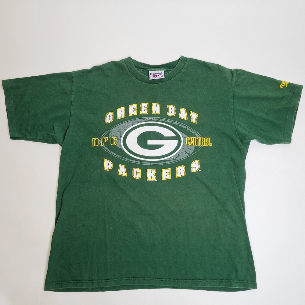 Vintage 90s Green Bay Packers Football Reebok Tee
